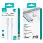 کابل شارژ USB-C به USB-C یوسمز مدل SJ716 طول 1 متر