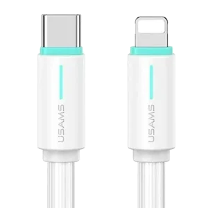 کابل شارژ USB-C به Lightning یوسمز مدل SJ735 طول 1 متر