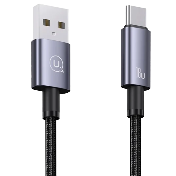 کابل شارژ USB-A به USB-C یوسمز مدل US -SJ663 طول 1.2 متر