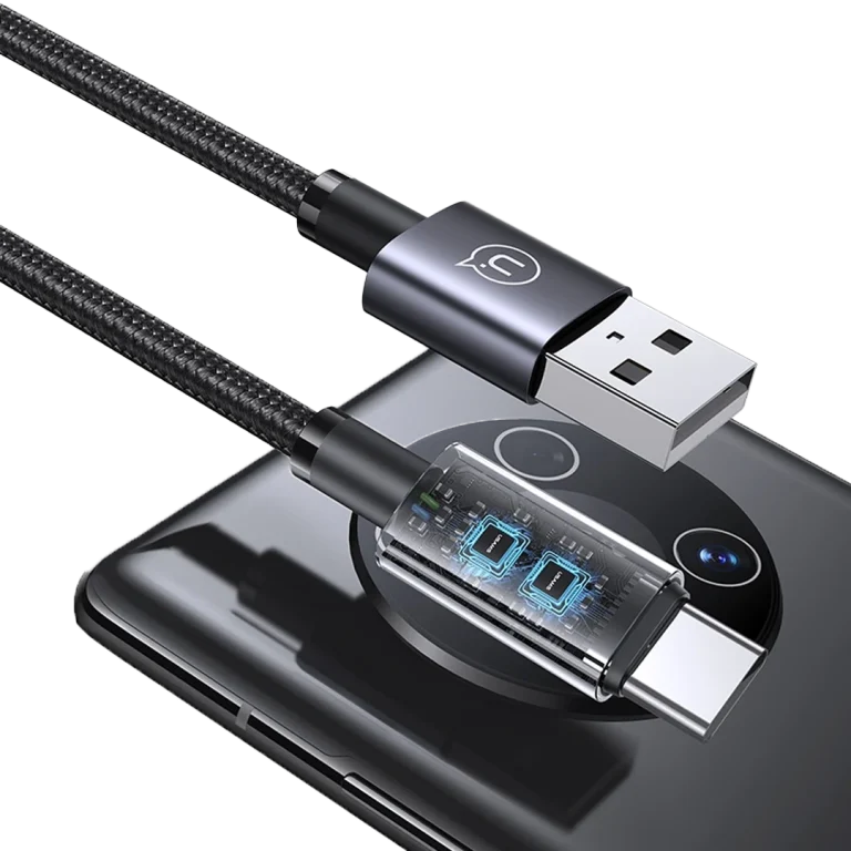 کابل شارژ USB-A به USB-C یوسمز مدل US -SJ663 طول 1.2 متر
