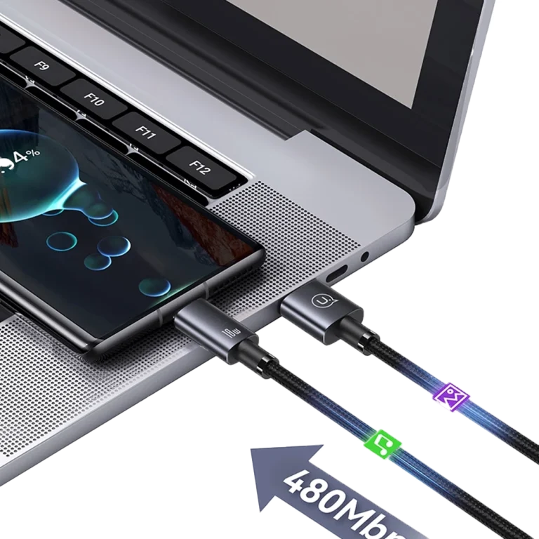 کابل شارژ USB-A به USB-C یوسمز مدل US -SJ663 طول 1.2 متر