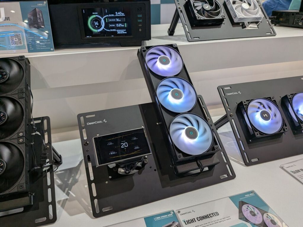 LT360 Vision ARGB؛ کولر مایع با نمایشگر چرخان