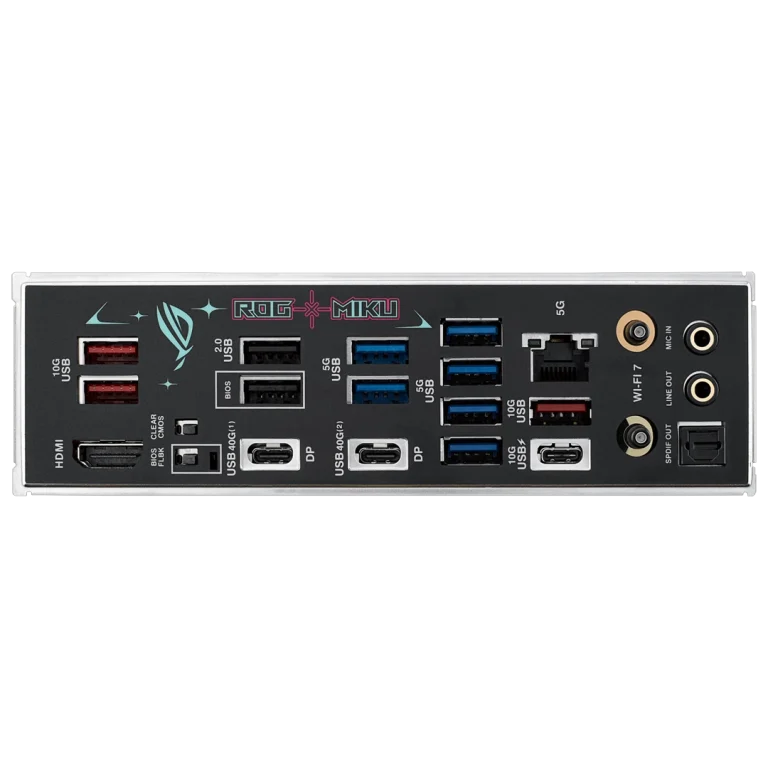 مادربرد ایسوس مدل ROG STRIX X870E-H GAMING WIFI7 HATSUNE MIKU EDITION