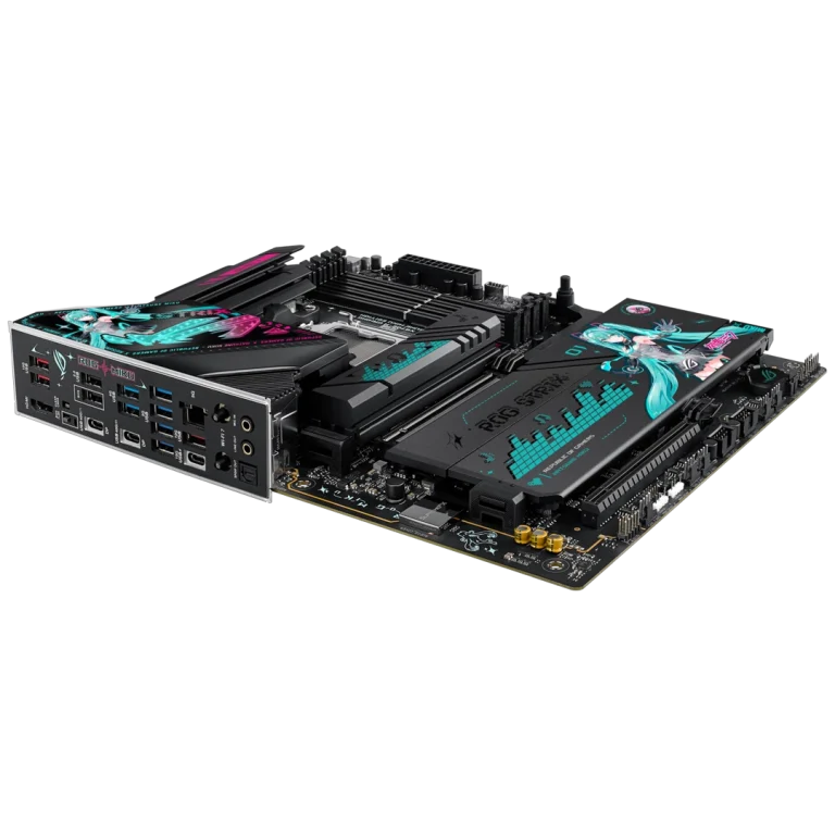 مادربرد ایسوس مدل ROG STRIX X870E-H GAMING WIFI7 HATSUNE MIKU EDITION
