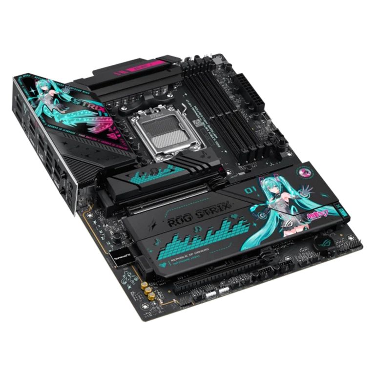 مادربرد ایسوس مدل ROG STRIX X870E-H GAMING WIFI7 HATSUNE MIKU EDITION