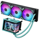 خنک‌کننده مایع پردازنده ایسوس مدل ROG RYUO IV 360 ARGB Hatsune Miku Edition