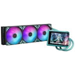خنک‌کننده مایع پردازنده ایسوس مدل ROG RYUO IV 360 ARGB Hatsune Miku Edition