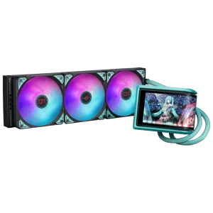 خنک‌کننده مایع پردازنده ایسوس مدل ROG RYUO IV 360 ARGB Hatsune Miku Edition