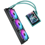 خنک‌کننده مایع پردازنده ایسوس مدل ROG RYUO IV 360 ARGB Hatsune Miku Edition
