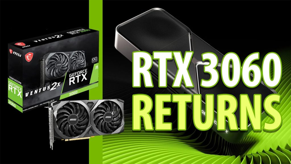 معرفی MSI RTX 3060 Ventus 2X OC؛ بازگشت غیرمنتظره یک کارت محبوب