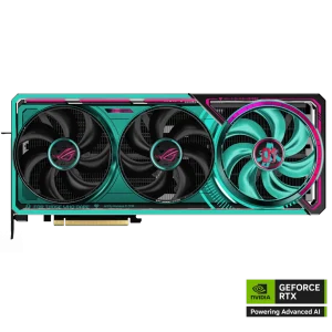 کارت گرافیک ایسوس مدل ROG Astral GeForce RTX 5080 OC Edition Hatsune Miku 16GB GDDR7